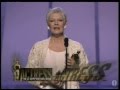 Judi Dench winning Best Supporting Actress - YouTube