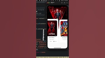 Flutter UI | Movies List #shorts
