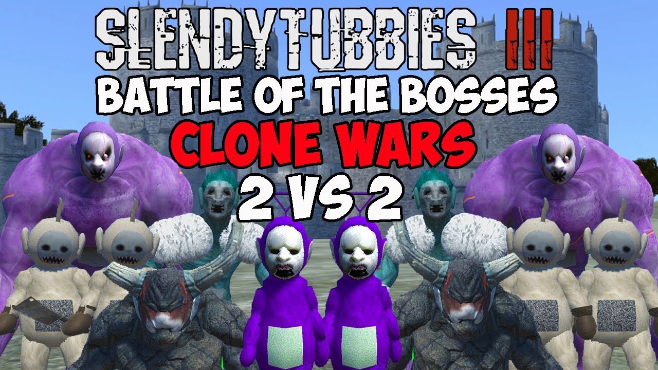 Remake] Slendytubbies 3 Battle of the bosses Tournament (Clone War