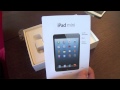 iPad mini Unboxing (White)