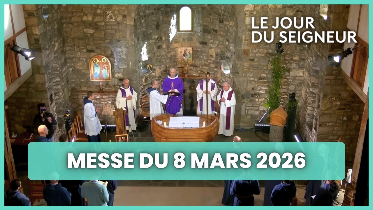 Messe du 8 Mars 2026 - Le Jour du Seigneur – Célébration complète