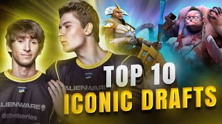 Top 10 MOST ICONIC & UNEXPECTED Strategies & Drafts in Dota 2 History