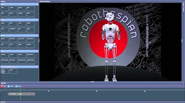 Virtual RoboThespian 3D HTML5