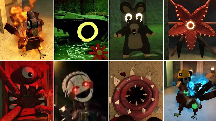 (Roblox) Deadly Delivery - All Entities Jumpscares & Deaths