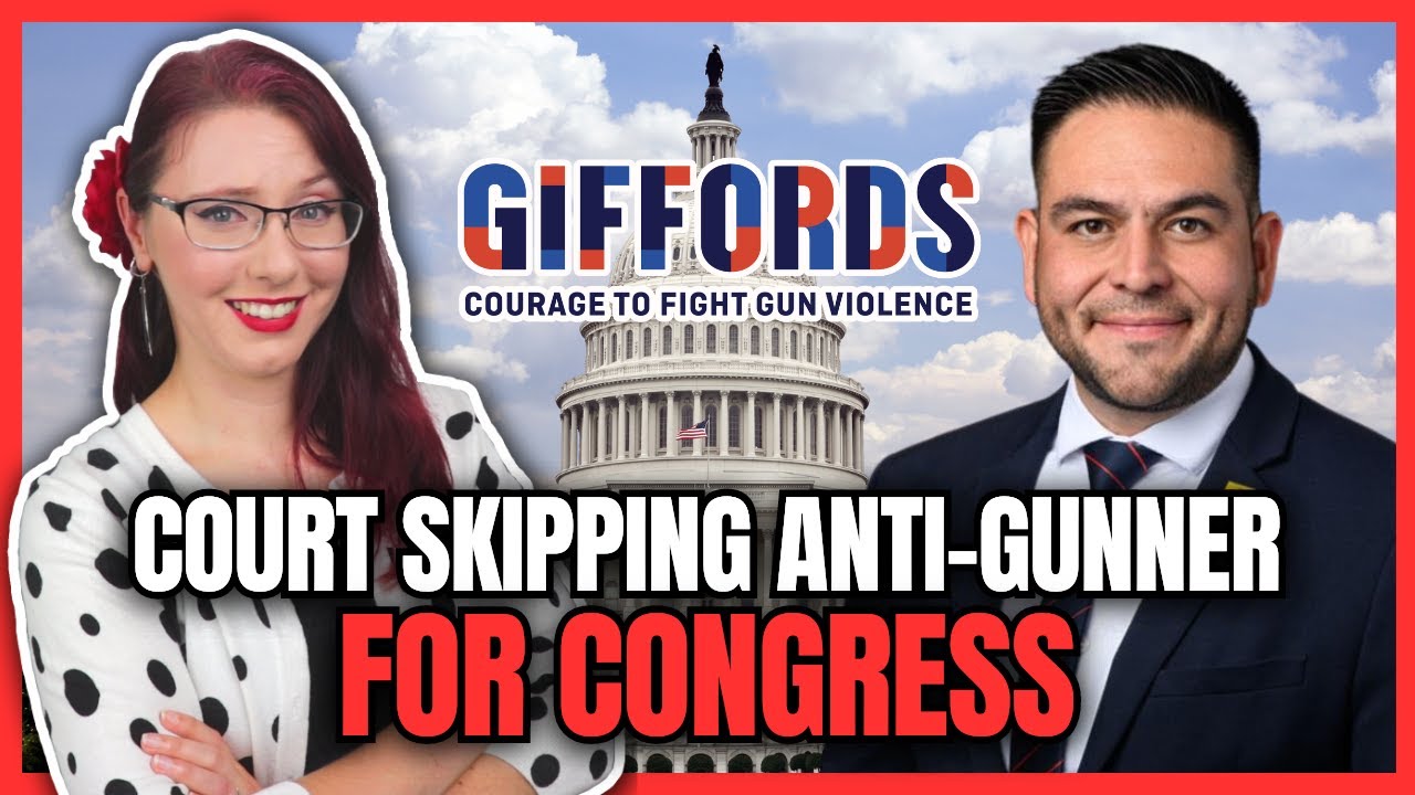 Giffords Endorses Court Skipping AntiGunner for Congress YouTube