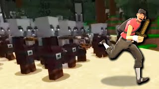 Minecraft Ep.1 | 100 Pillagers Crash The Server