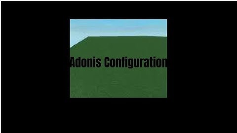 How to add and configure Adonis Admin on Roblox Studio