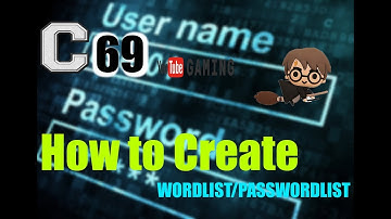 How to create a WORD LIST/PASSWORD LIST in kali linux for brute force attack!!!!!