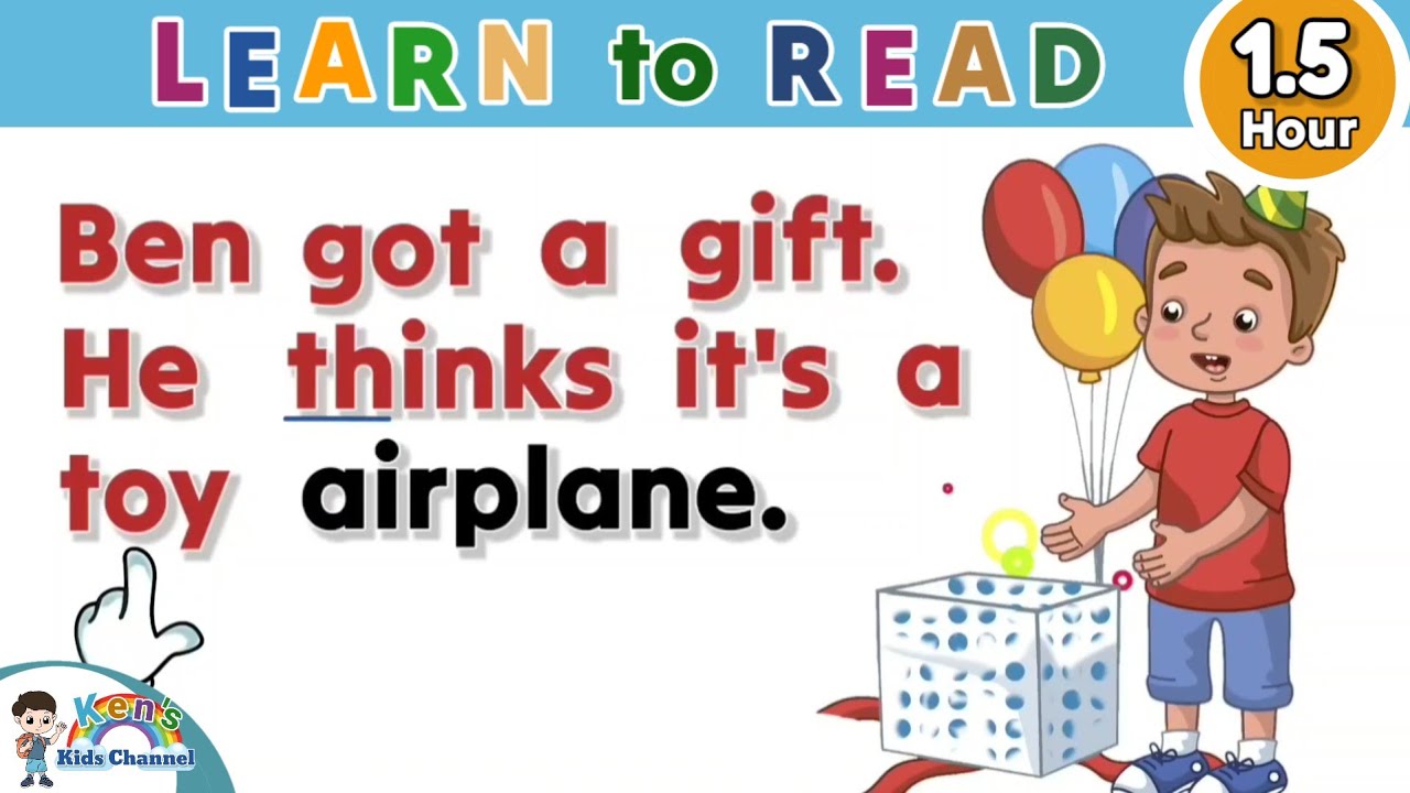 Learn to Read Simple Sentences | English Reading Lesson for Nursery and ...