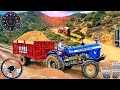 tractor game tractor death☠️☠️road game🎮🎮🎮off-road || tractor trolly #game#viralvideo #gaming#game