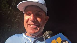 #UNC coach Scott Forbes after the Heels' run-rule win at N.C. State