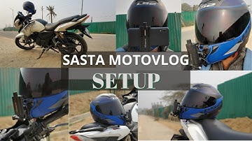 Most Affordable Phone Moto Vlogging Setup | Mobile Motovlog Setup With Mic | Vlog-13 | 4k 60fps |UHD