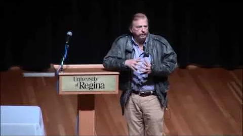 Gwynne Dyer at the University of Regina
