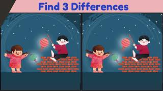Find 3 Differences | Spot the Differences #64 | Learningo