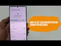 How to Set Custom Text Messages Notification Sound on Samsung Galaxy S22/S22 Plus/S22 Ultra