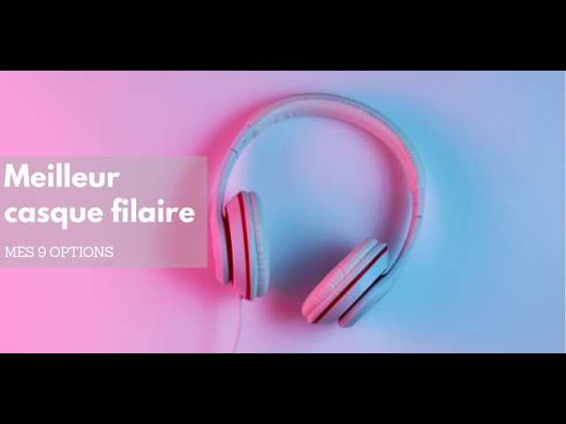 ⭐️ MEILLEUR CASQUE AUDIO DE VOYAGE - Avis & Guide d'achat