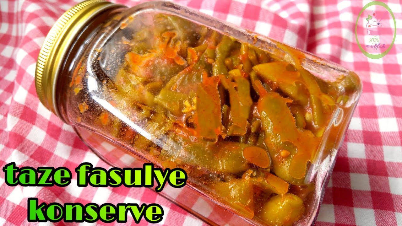 Taze Fasulye ( Yeşil Fasulye) Konservesi Kış Hazırlıkları Taze Fasulye ( Yeşil Fasulye) Konservesi Kış Hazırlıkları