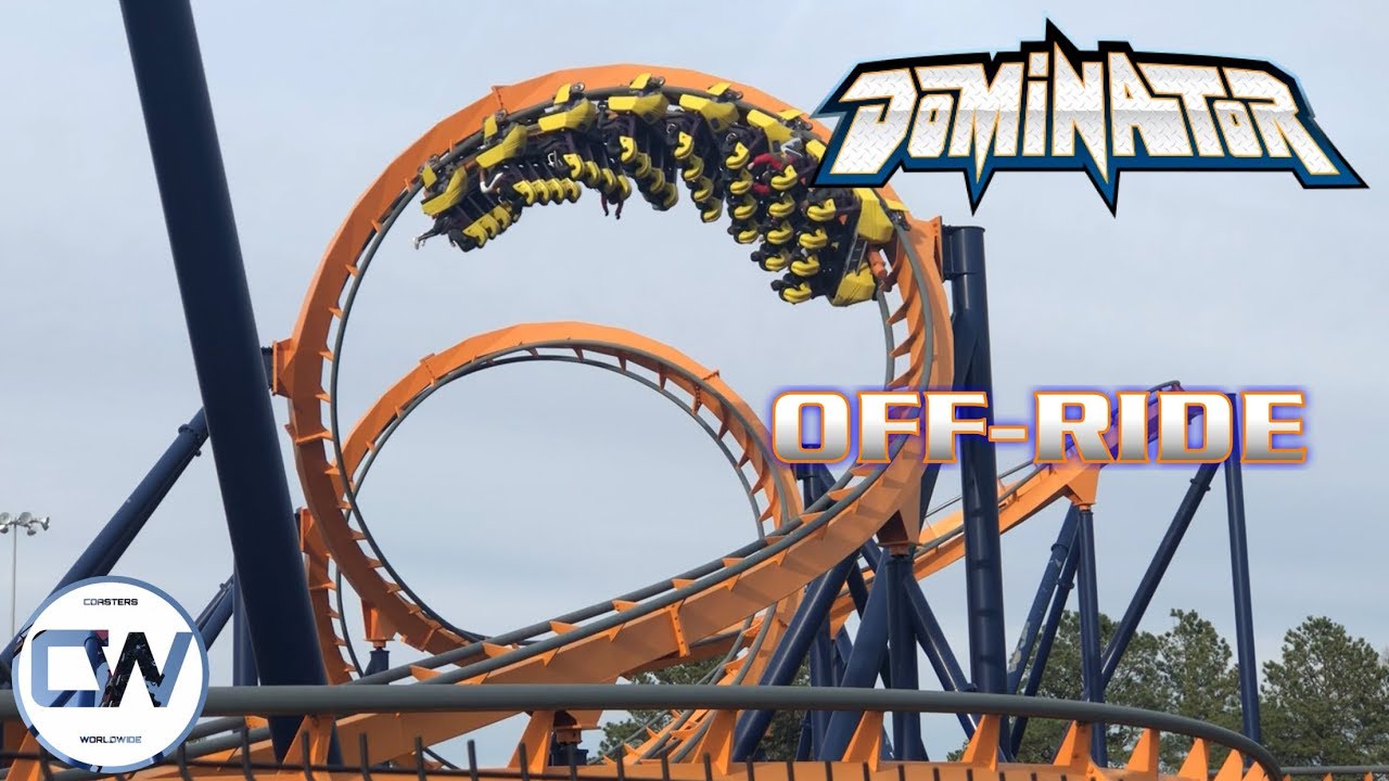 Dominator at Kings Dominion (Off-ride, 60 fps) - YouTube