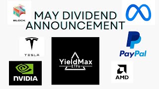 Yieldmax May Payments Announced! (CONY PAYS MORE THAN MSTY :O)