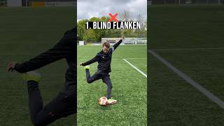 5 FEHLER FLÜGELSPIELER ❌ #fussball #fussballer #flügelspieler #dribbling #flanken #tore #übung