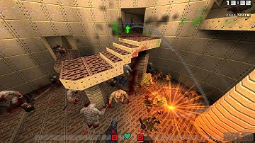 Quake 1/QuakeWorld: Survival mod: Bloodfest