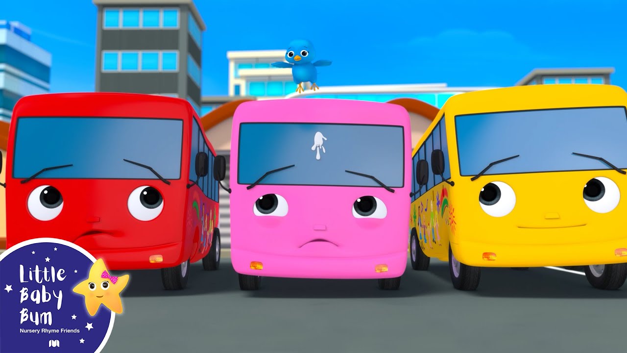 Bus Wash Song!  Little Baby Bum - Classic Nursery Rhymes for Kids