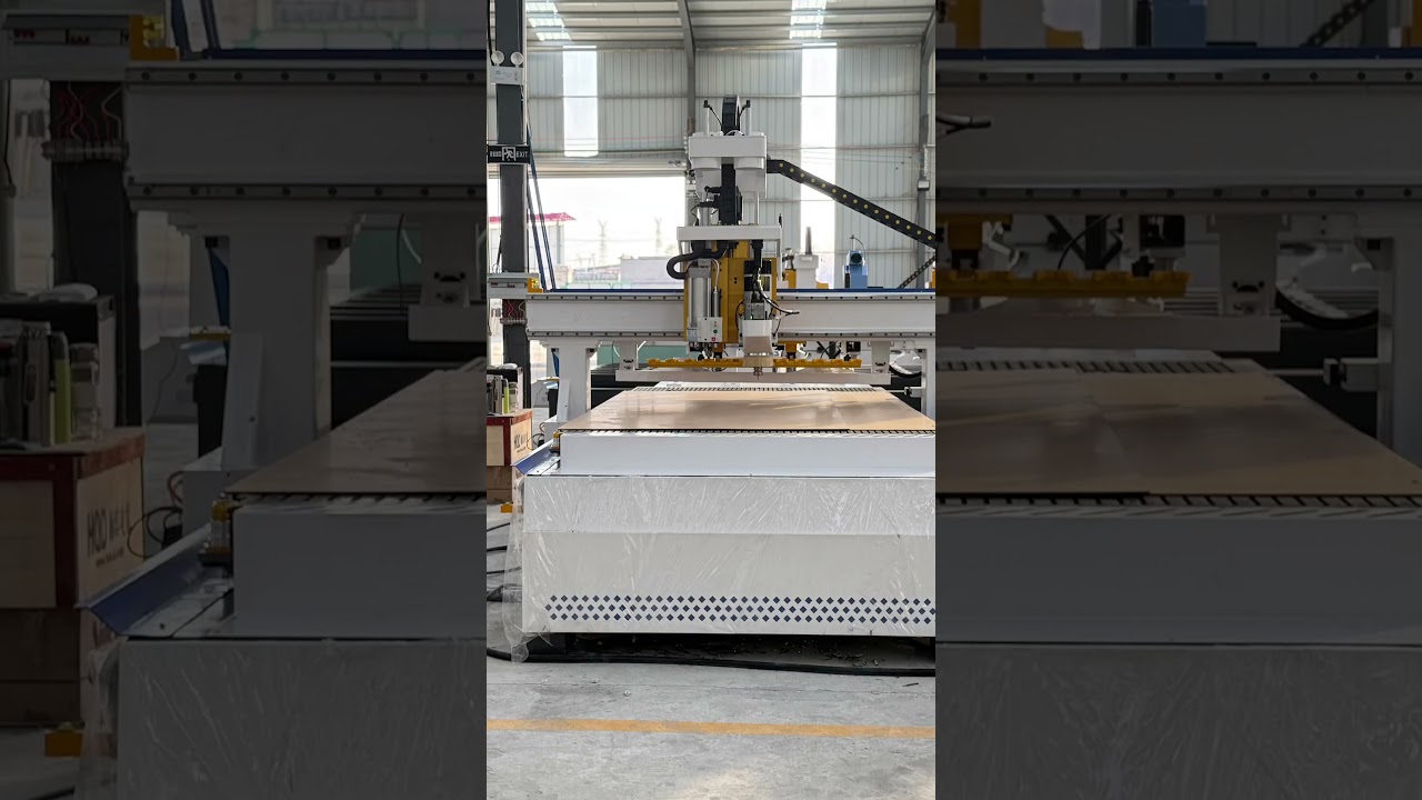 1530 row drilling CNC router, multi-function CNC ATC. Add 3D engraving function.