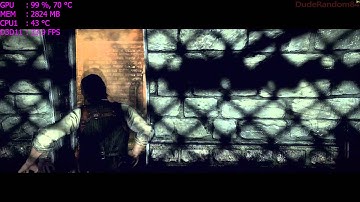 The Evil Within 4K GTX 980 FPS Performance Test