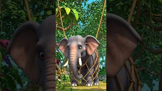 Never Underestimate Anyone! | Elephant & Ant Story #shorts #ytshorts #viral