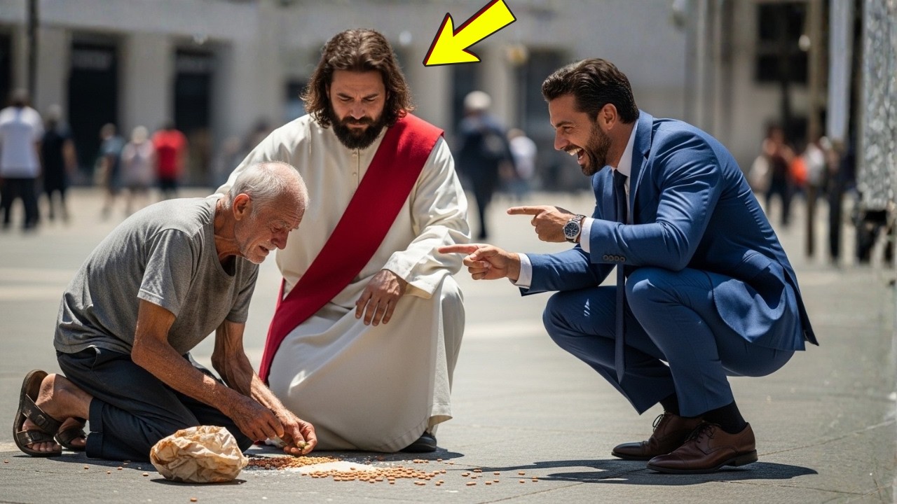 Milionário DESTRUIU a Comida de um Idoso… Horas Depois, Um MILAGRE Aconteceu