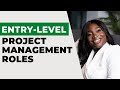 Entrylevel project management roles  launch your project management career