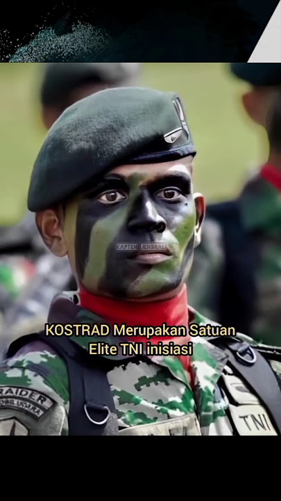 KOSTRAD! Satuan Tempur Milik TNI AD #shorts #kostrad #tniad #tni