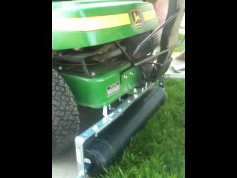 intro to lawn STRIPING on john deere rx75.MOV - YouTube zero turn mower diagram 