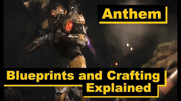 Crafting and Blueprints Explained | Anthem