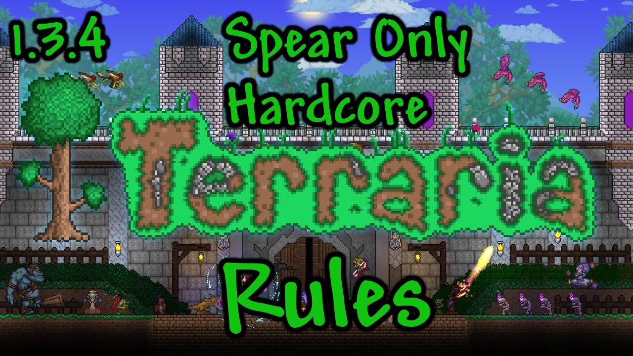Terraria Spear Only Run Rules YouTube