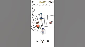 Why the guard is still there No.17 #Escaperoom#brainout#gaming