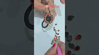 Rubber Band Making Process | Handmade Hair Accessories✨| #narinikhar #handmadewithlove #makeronline