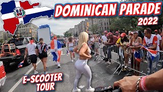 BRONX NYC DOMINICAN DAY PARADE 2022 GRAND CONCOURSE E-SCOOTER TOUR