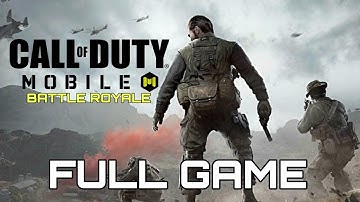 CALL OF DUTY MOBILE (BATTLE ROYALE) Gameplay Walkthrough Full Game No Commentary 1080p30fps