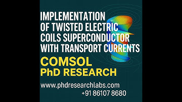 Implementation of Twisted Electric Coils Superconductors with Transport Currents in COMSOL | PhD