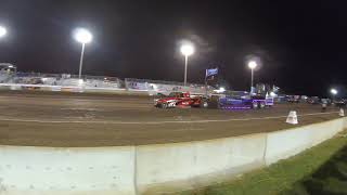 North Iowa Nationals Tractor Pull 2020 Rockwell, IA 2 Wheel Drive Trucks Pull Off