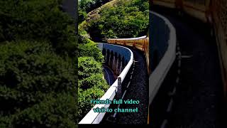 Train video indian Railways, Western ghats.