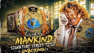 WWE Mankind Signature Series Title Unboxing!