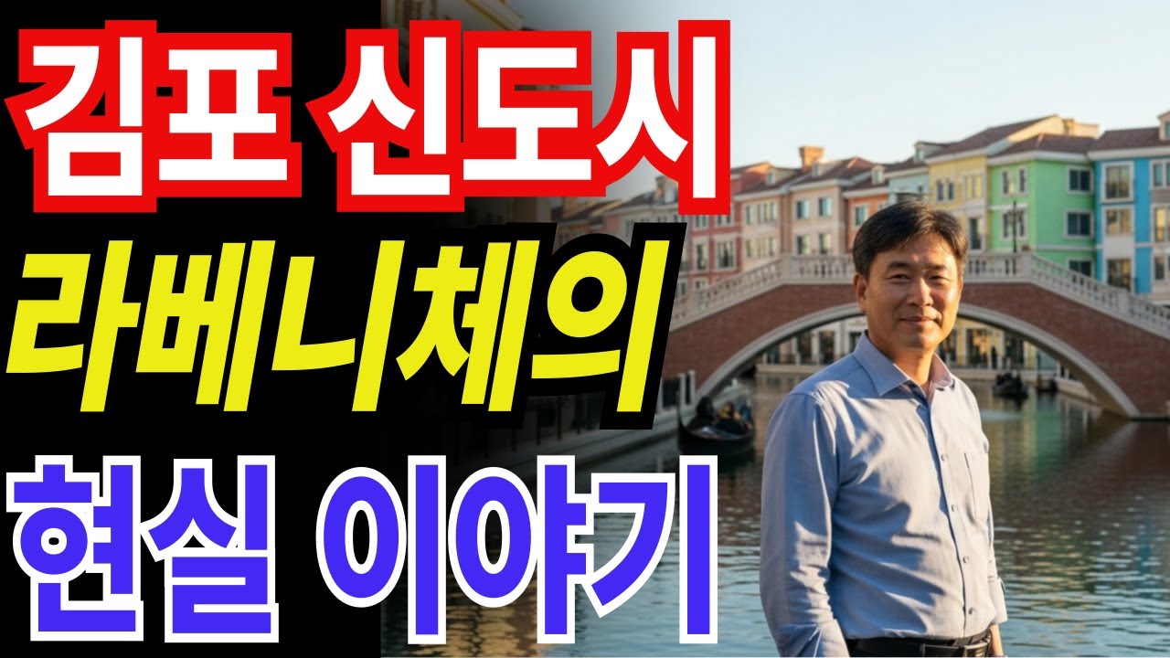 한국의 베네치아? 같은소리 하고 있네 - 김포 한강신도시 라베니체의 현실 |노후생활|오디오북|노후사연