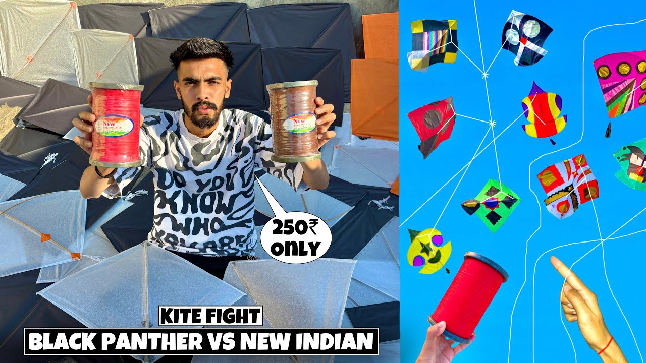 Kite Fighting | New Manjha Testing | Kite Flying | Patang Ki Video | Yogesh 01