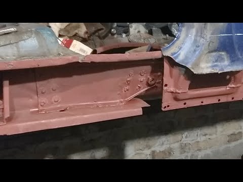 Замена порога ВАЗ-2109 самому - прогресс видишь? А он есть! День 9.