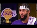 Anthony Davis Postgame Interview - Game 1 | Heat vs Lakers | 2020 NBA Finals