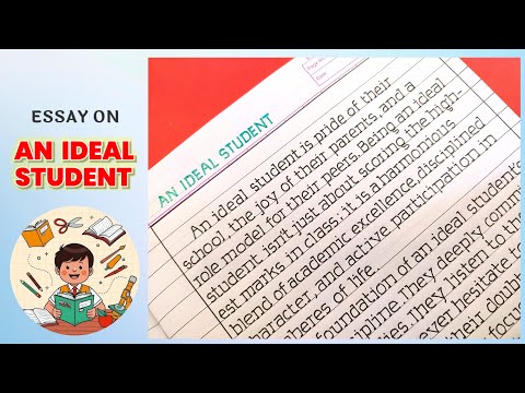 Essay on An Ideal Student | An Ideal Student essay english #englishessay