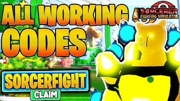 NEW SORCERER FIGHTING SIMULATOR CODES ALL Sorcerer Fighting Simulator Exclusive Codes Roblox