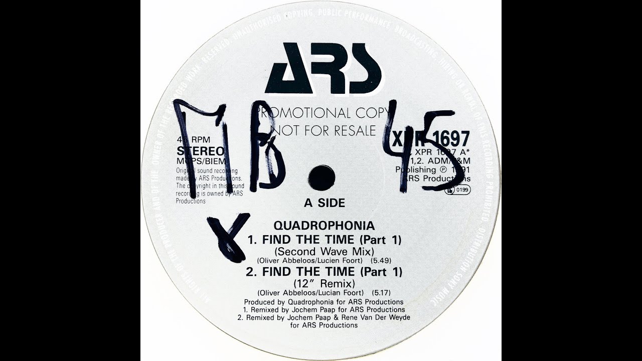Quadrophonia • Find The Time (Part 1) (12